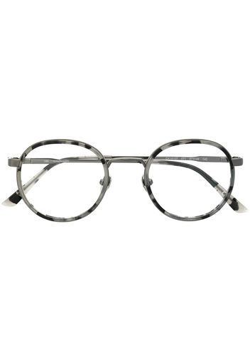 Calvin Klein Brille mit rundem Gestell - Grau