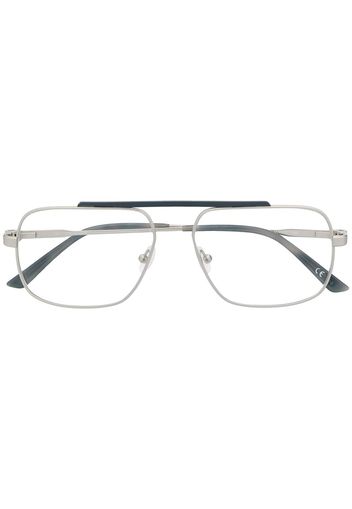 Calvin Klein Eckige CK18106045 Brille - Silber