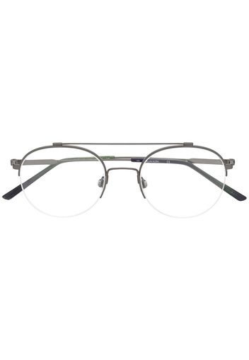 Calvin Klein Brille mit rundem Gestell - Grau