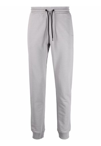 Calvin Klein logo tape track pants - Grau