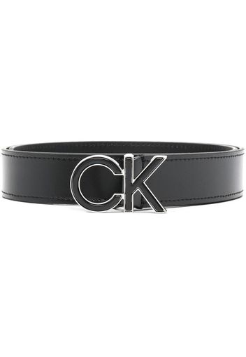 Calvin Klein Gürtel mit Logo-Schnalle - Schwarz