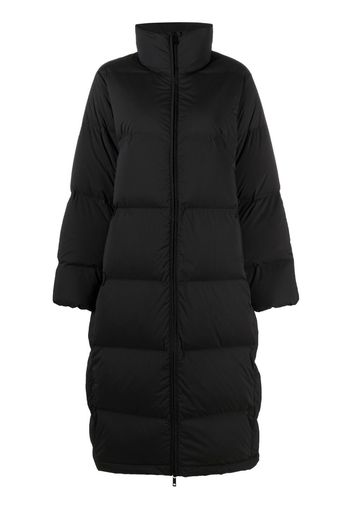 Calvin Klein funnel-neck padded coat - Schwarz