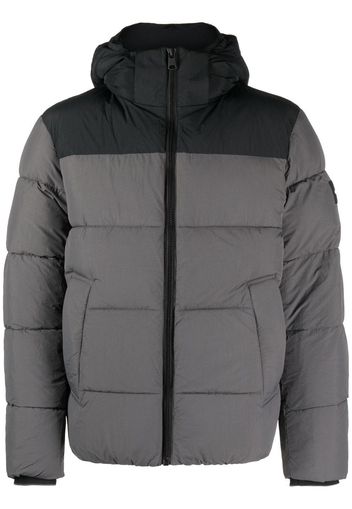 Calvin Klein two-tone puffer jacket - Grau