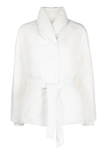 Calvin Klein down wrap puffer jacket - Weiß