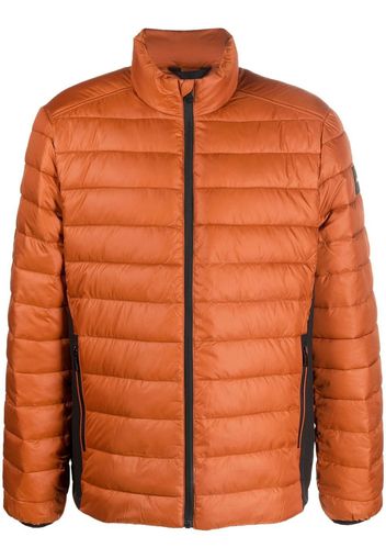 Calvin Klein zipped-up padded jacket - Orange