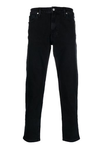 Calvin Klein slim-cut leg jeans - Schwarz