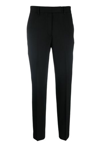 Calvin Klein concealed-front fastening trousers - Schwarz