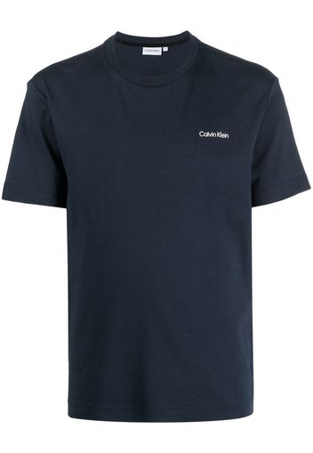 Calvin Klein micro-logo T-shirt - Blau