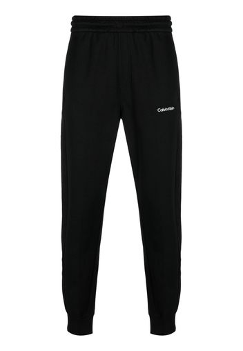 Calvin Klein logo-print track pants - Schwarz