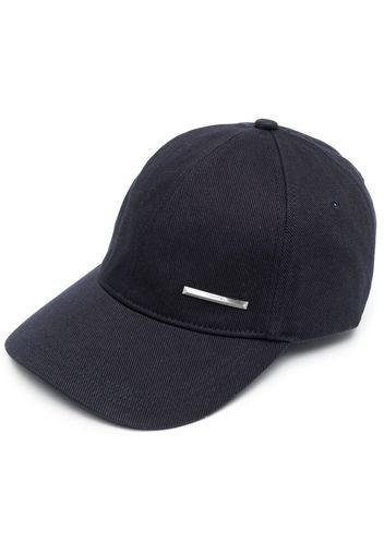 Calvin Klein logo-plaque baseball cap - Blau