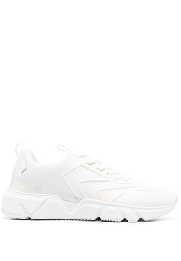 Calvin Klein panelled low-top chunky sneakers - Weiß