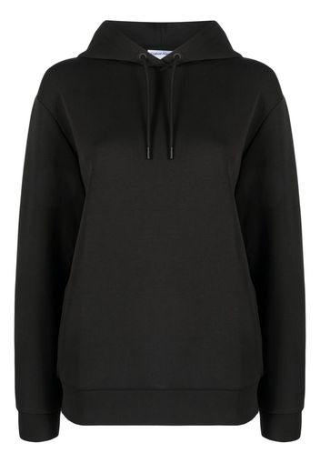 Calvin Klein cotton-blend drawstring hoodie - Schwarz