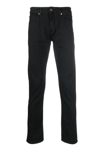 Calvin Klein slim-fit mid-rise jeans - Schwarz