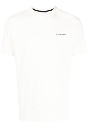 Calvin Klein T-Shirt mit Logo-Print - Weiß