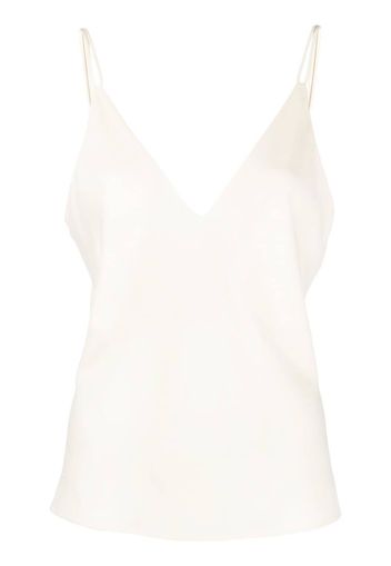 Calvin Klein V-neck sleeveless top - Nude