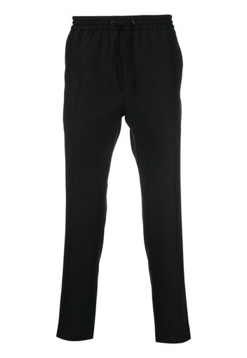 Calvin Klein drawstring-waist straight-leg trousers - Schwarz