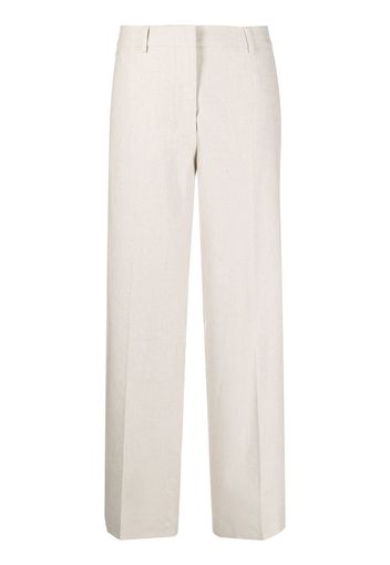 Calvin Klein knitted wide-leg trousers - Nude