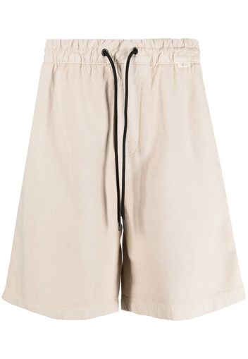 Calvin Klein drawstring track shorts - Nude