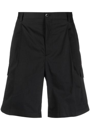 Calvin Klein side cargo-pocket detail shorts - Schwarz