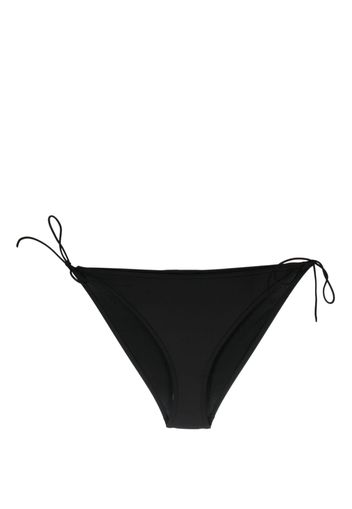 Calvin Klein side-ties triangle bikini - Schwarz