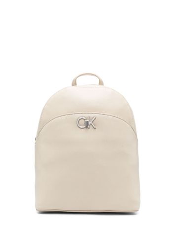 Calvin Klein Re-lock Domed backpack - Nude