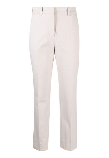 Calvin Klein slim-cut tailored trousers - Grau