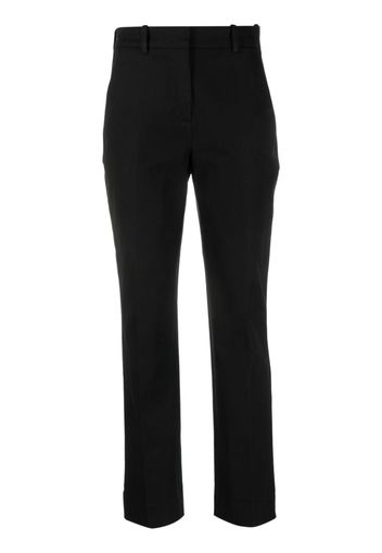 Calvin Klein cropped gabardine trousers - Schwarz