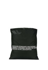 Calvin Klein 205W39nyc Handtasche mit Slogan-Print - Schwarz