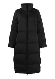 Calvin Klein funnel-neck padded coat - Schwarz