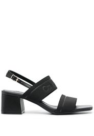 Calvin Klein 55mm block heel sandals sandals - Schwarz
