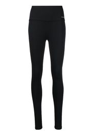 Calvin Klein cropped stretch leggings - Schwarz