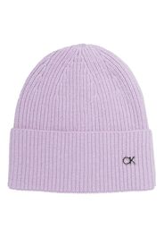 Calvin Klein Re-lo ribbed-knit beanie - Violett