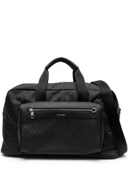 Calvin Klein Elevated logo-print holdall bag - Schwarz