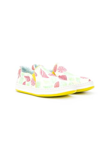 Camper Kids 'TWS' Sneakers mit Print - Gelb