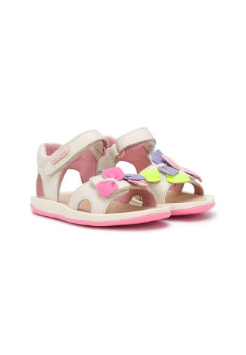 Camper Kids Sandalen mit Schleifen - Nude