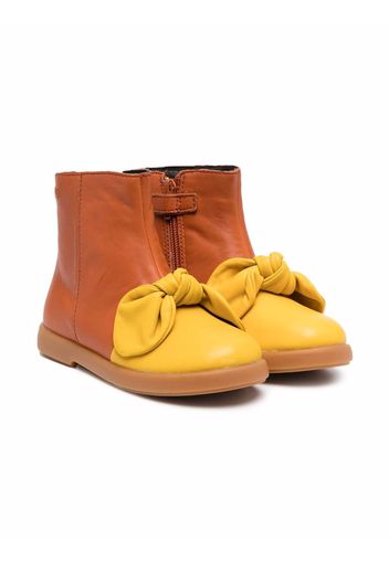 Camper Kids Stiefel mit Knoten - Orange