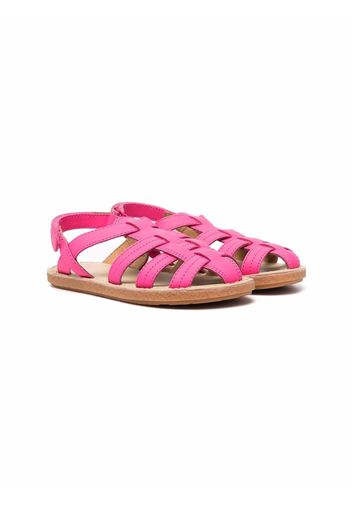 Camper Kids Miko Sandalen mit Klettverschluss - Rosa