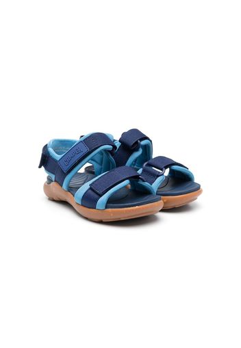 Camper Kids side touch-strap fastening sandals - Blau