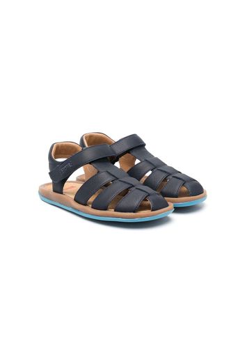 Camper Kids Bicho side-strap fastening sandals - Blau