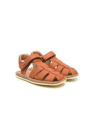 Camper Kids side touch-strap fastening sandals - Braun