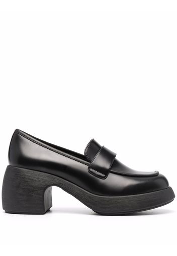 Camper Thelma Loafer mit dicker Sohle - Schwarz