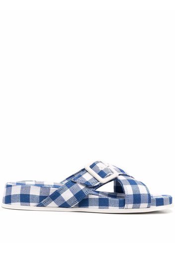 Camper Atonik gingham sandals - Blau