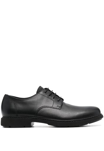 Camper 30mm chunky lace-up leather brogues - Schwarz