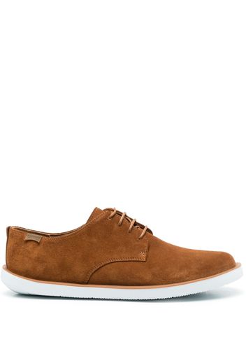 Camper Wagon suede Derby shoes - Braun