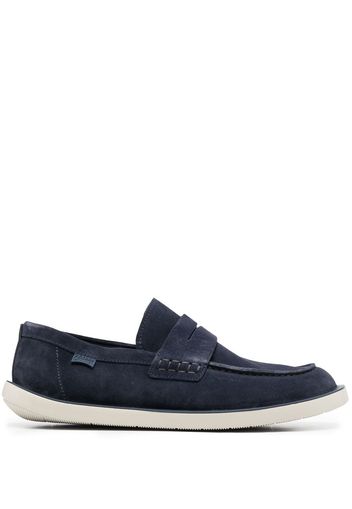 Camper Wagon Loafer aus Wildleder - Blau