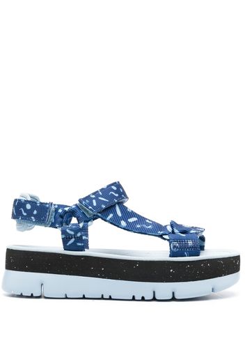 Camper Oruga Up sandals - Blau