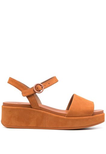 Camper Misia Wedge-Sandalen - Braun