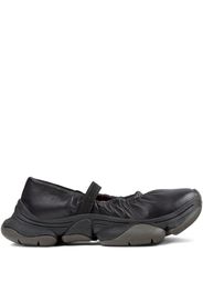 Camper Karst elasticated-detail ballet flats - Schwarz