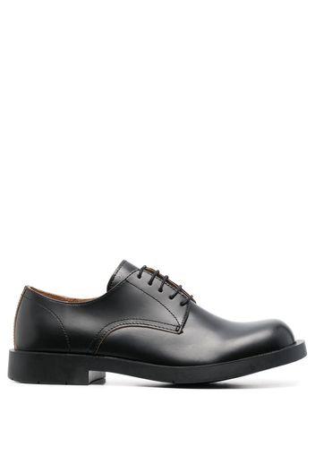 CamperLab square-toe leather Derby shoes - Schwarz