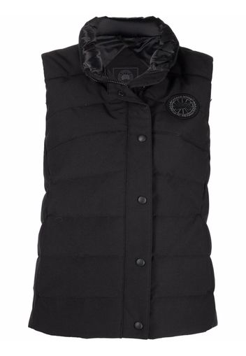 Canada Goose feather-down padded gilet - Schwarz